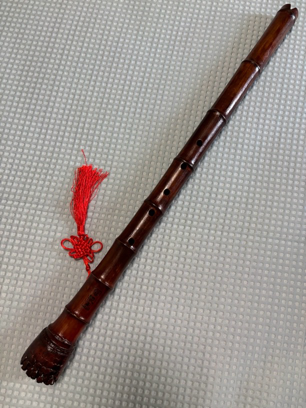 全手工制作：G调六孔南音洞箫九目十节