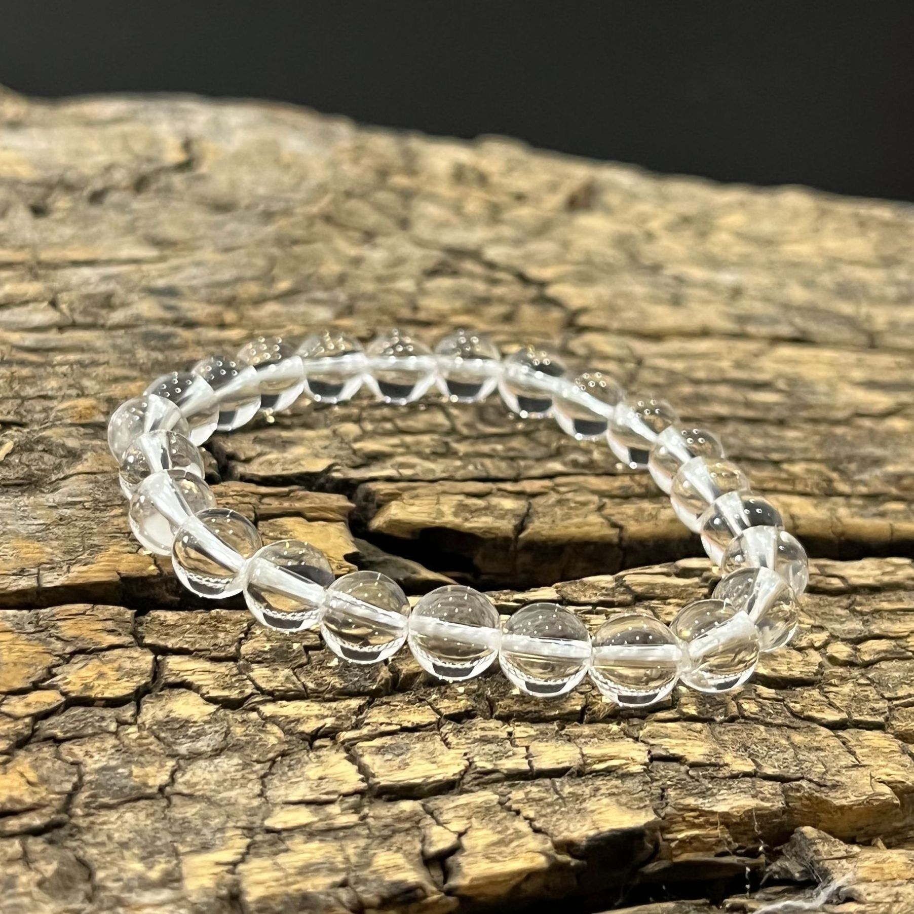 【家圆甄选】天然净体白水晶手串双A级 多样性发一件