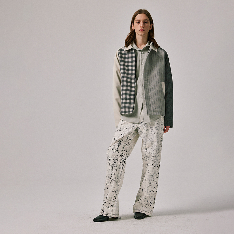 Amicus Animae 白袖拼色夹克