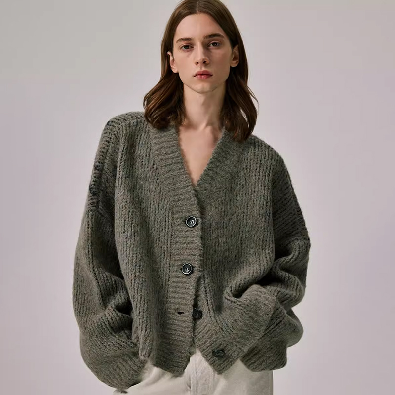 Amicus Animae 棕榈树提花开衫