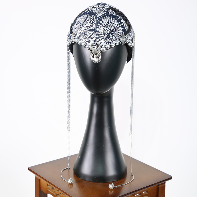 FG1009新款文艺复古风流苏发箍