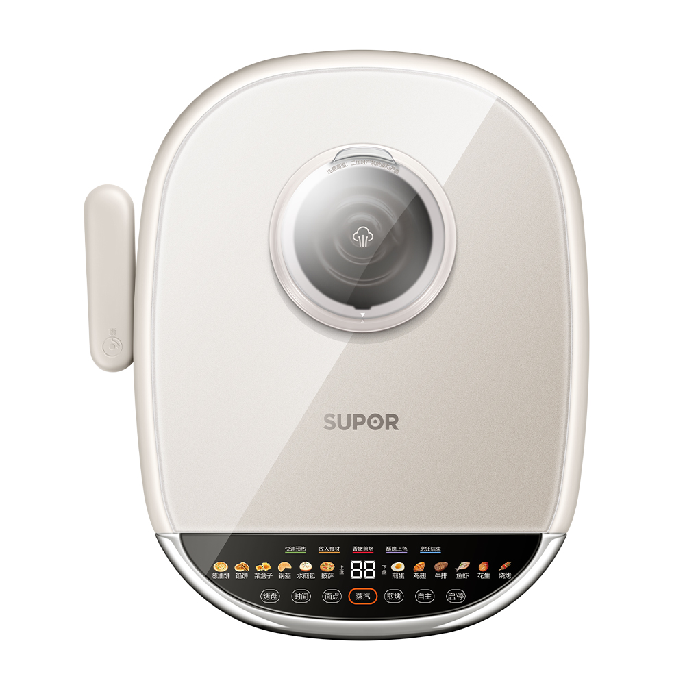 SUPOR/苏泊尔（升级钛瓷烤盘）电饼铛JD32RQ11上下烤盘可拆玻璃上盖
