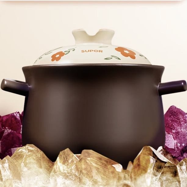 SUPOR/苏泊尔陶瓷煲TB45/60A3两种进口矿石新陶养生煲·乐享Ⅲ系列