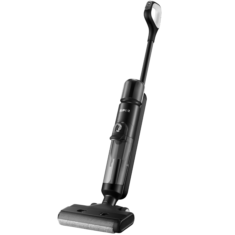 SUPOR/苏泊尔洗地机MV-W01无线吸地拖地自动清洁电解水除菌可贴边
