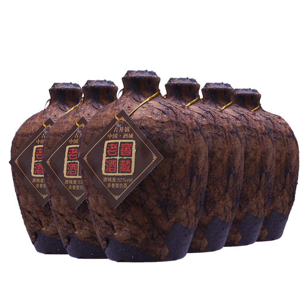 力享三曹酒业 桑皮纸窖藏老酒 浓香型52度500mlx6瓶52度500mlx6瓶