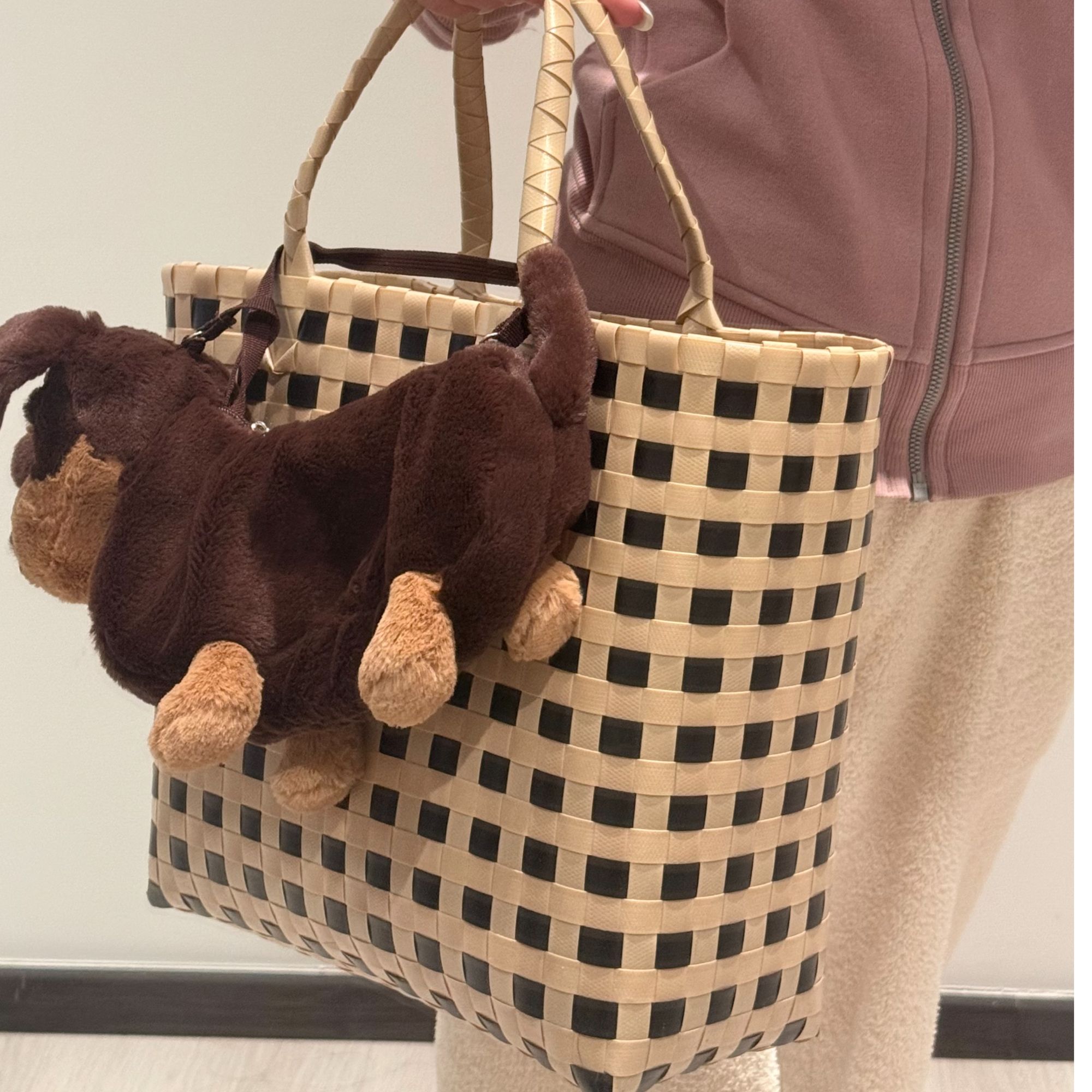 伙伴伙伴FellowFellow逛街手工编织购物篮