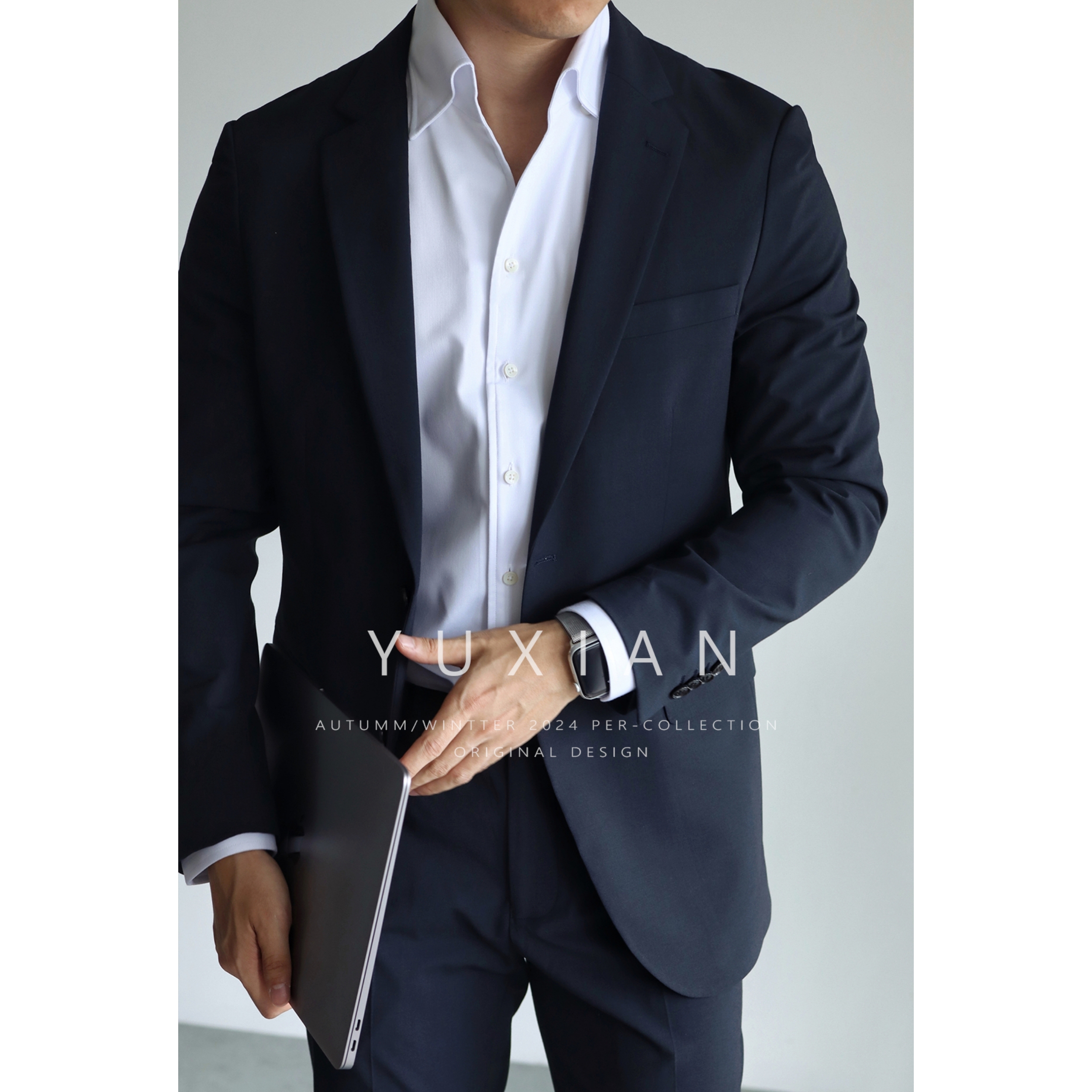 【CBD精英系列】抗皱免烫商务通勤西装正式西服婚礼服职场四季款