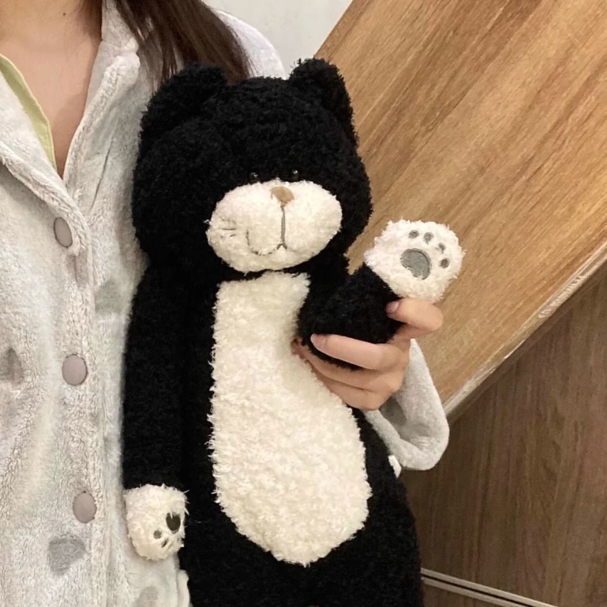 茶米猫玩偶治愈系公仔毛绒玩具抱枕陪睡猫咪闺蜜女朋友生日礼物