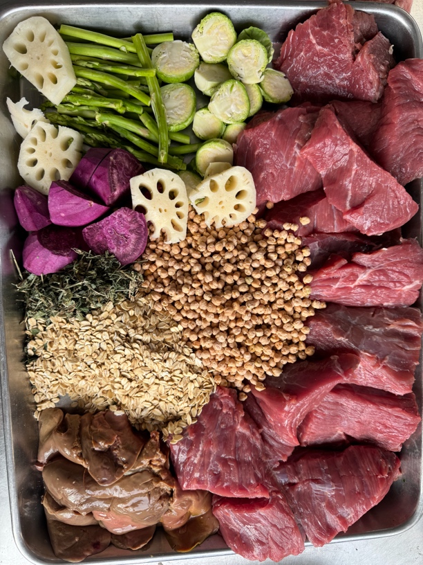 牛肉餐包开袋即食宠物零食日常加餐