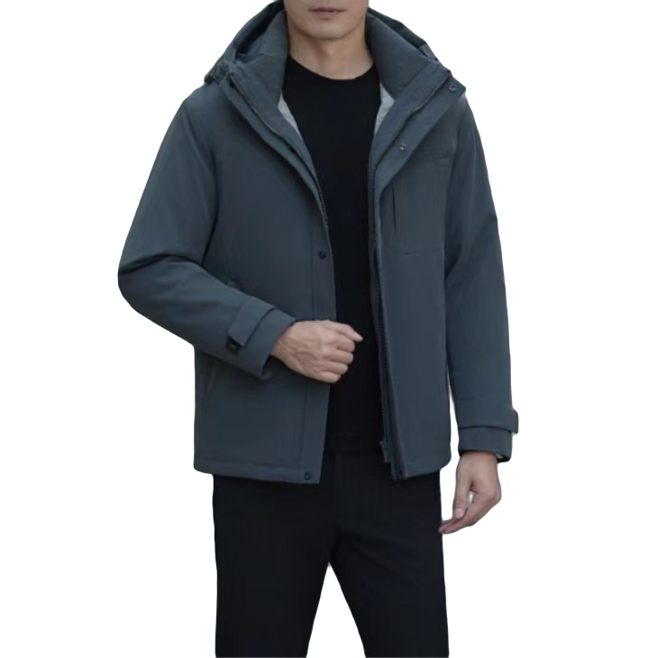 [力推款]N8可脱卸男士保暖羽绒服商务休闲百搭