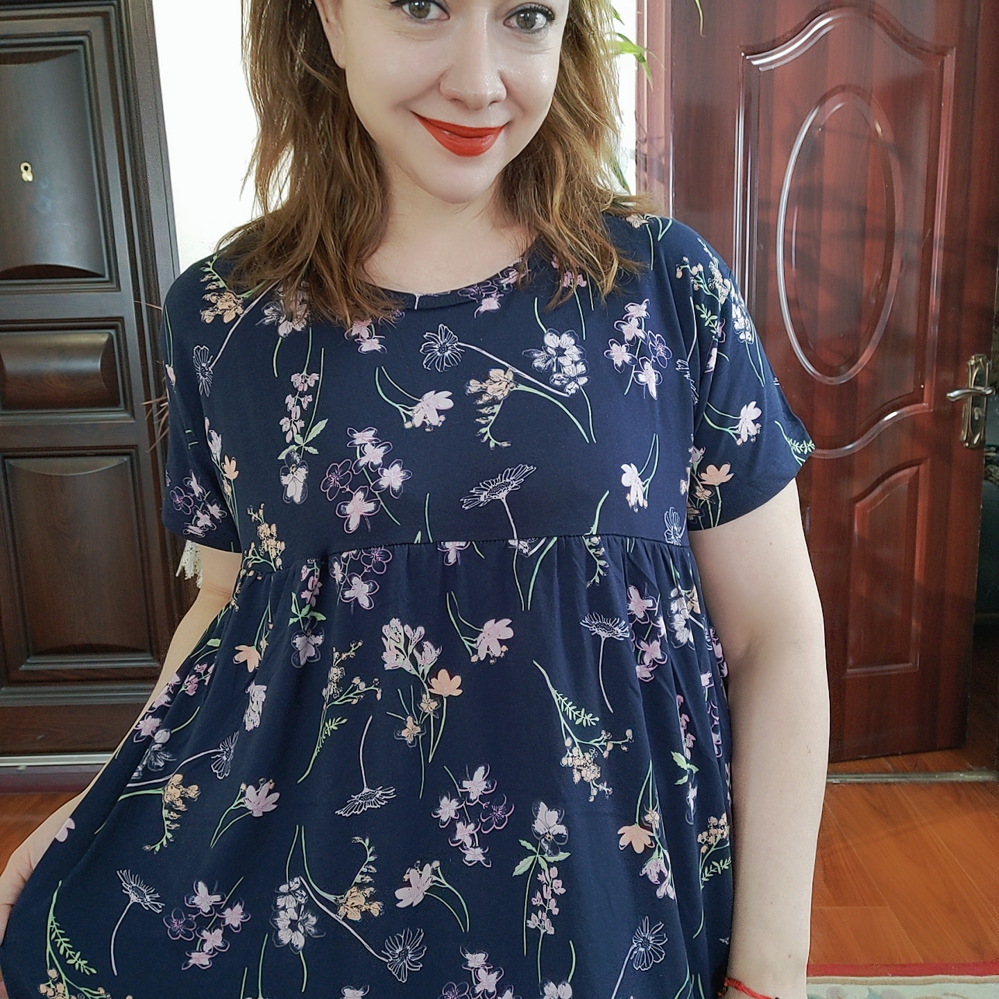 舒适时尚女睡裙子居家裙