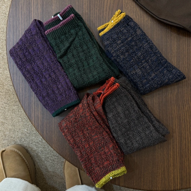 喜樂有分享手勾麻线袜