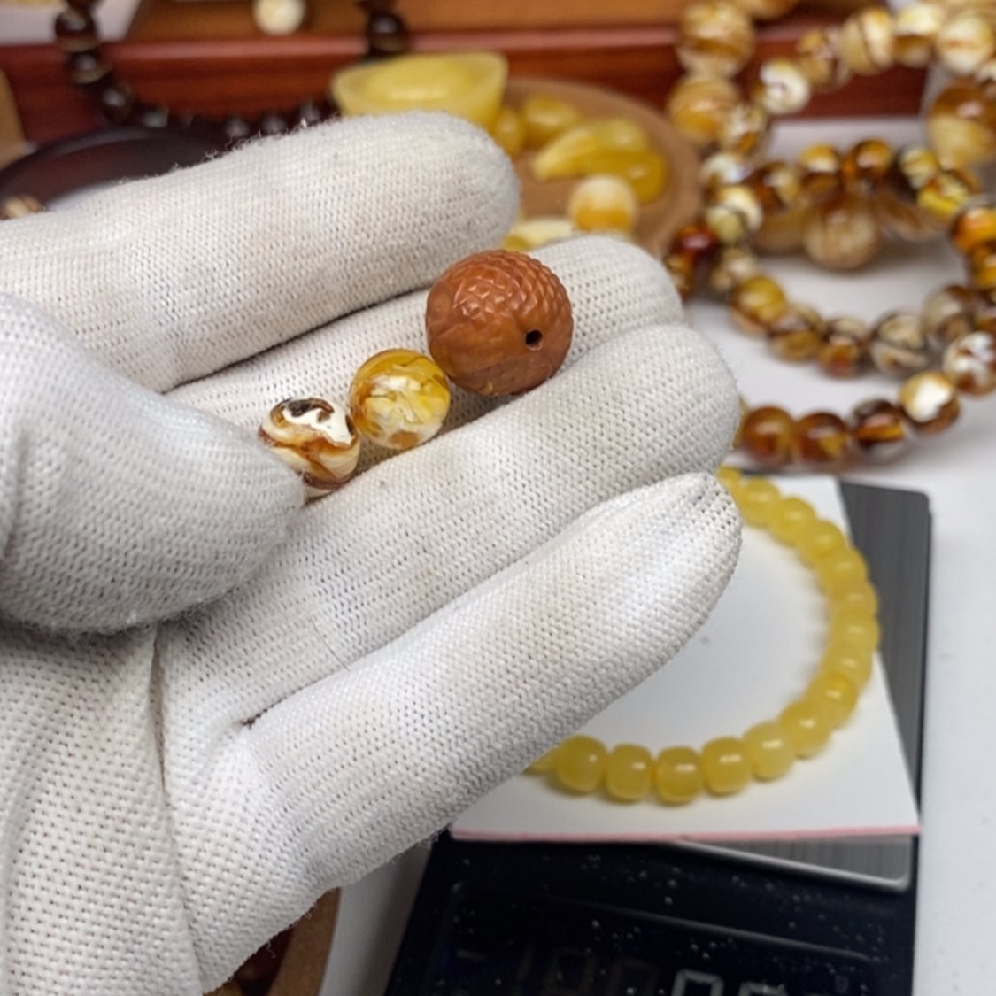 【闪购商品】猴头核桃吊坠球****288