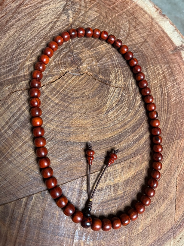 小叶紫檀老料8×8.8手持，高油密，细棕眼，精工精磨，原生态