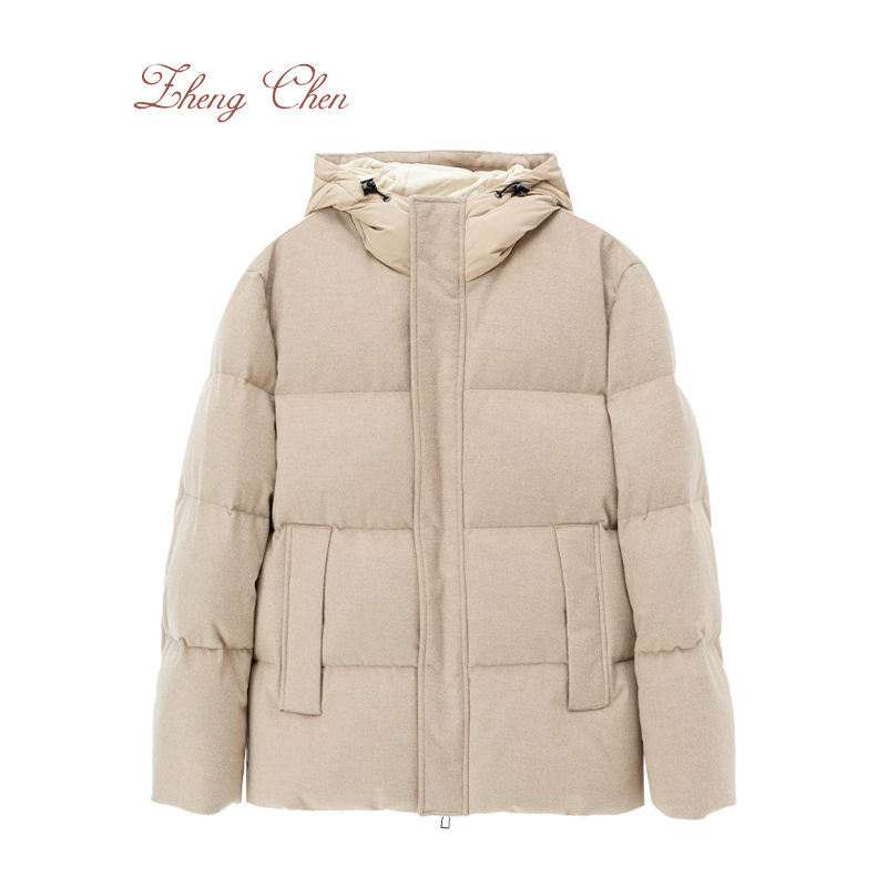 Zhengchen/正辰16.5milmil美利奴羊毛风暴系统95鹅绒服YD-K95633