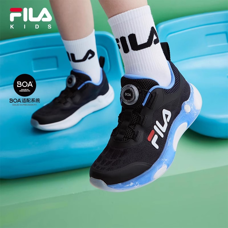 【斐乐儿童圣代鞋】夏季透气中大童运动舒适儿童跑鞋K15B422102