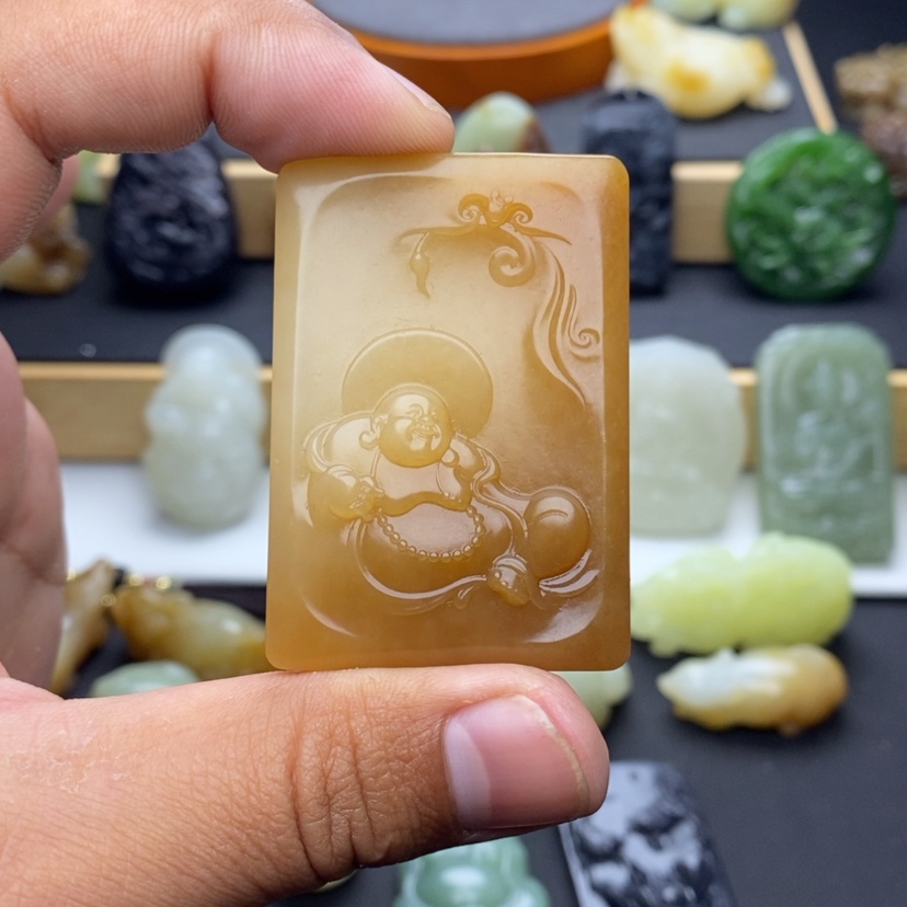 【闪购商品】和田玉挂件未镶嵌绝***2