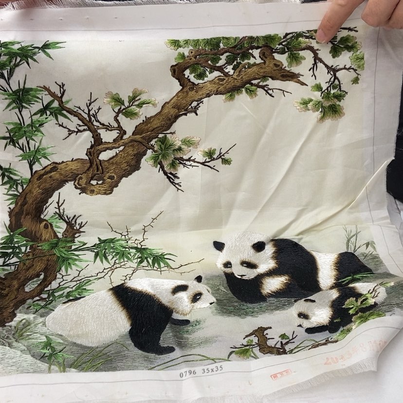 【闪购商品】真丝织绣用****4