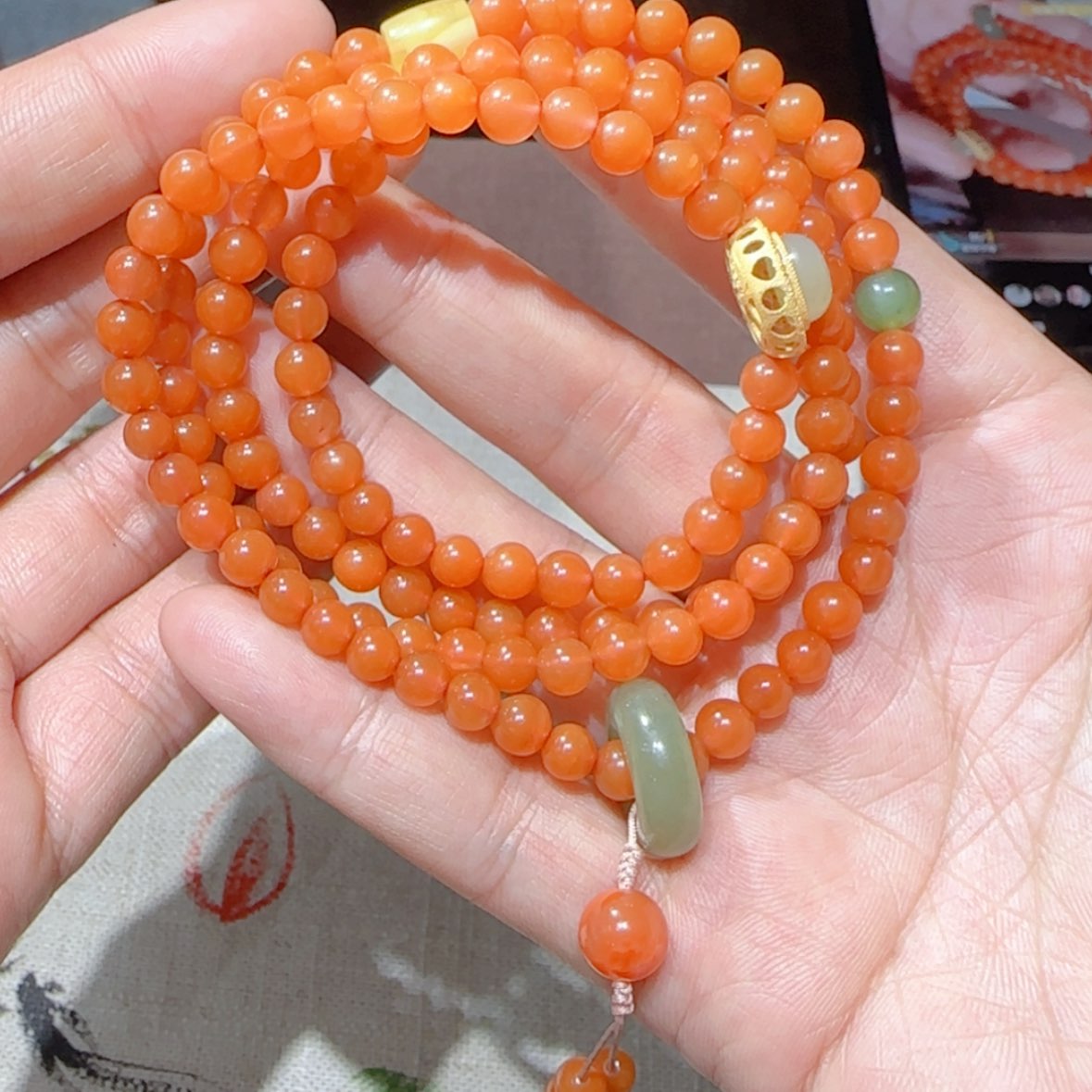 【闪购商品】南红玛瑙手链未镶嵌