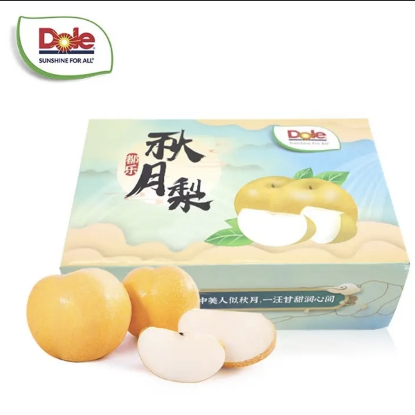【臻果汇】都乐秋月梨礼盒6斤净 口感甘甜 顺丰包邮 