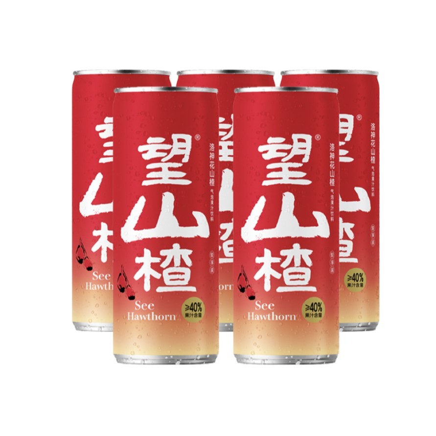 望山楂铝罐*5罐