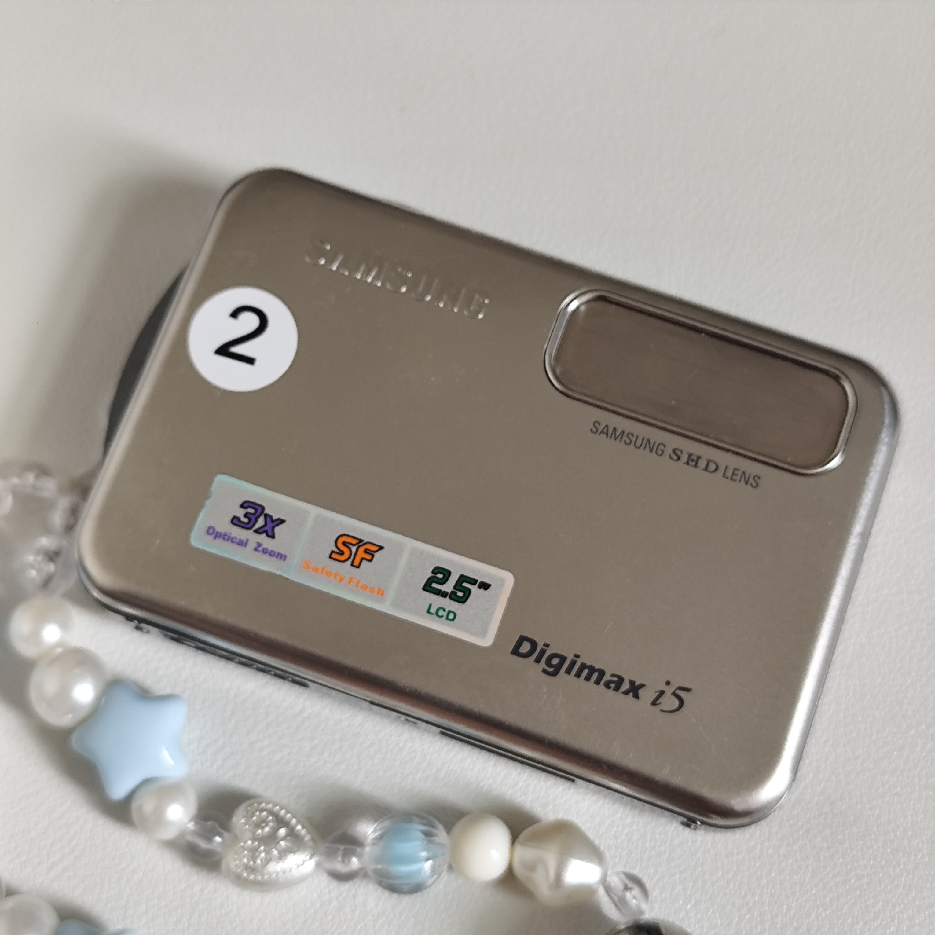 9新 Samsung/三星 复古ccd相机 三星i5 2号 500w 古早小清新风格