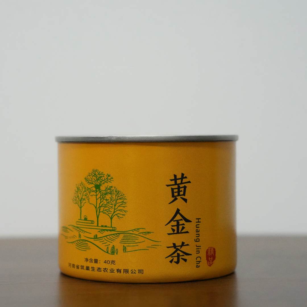 五岳湖【2025年新茶】黄金茶春季雨前新茶 罐装40g