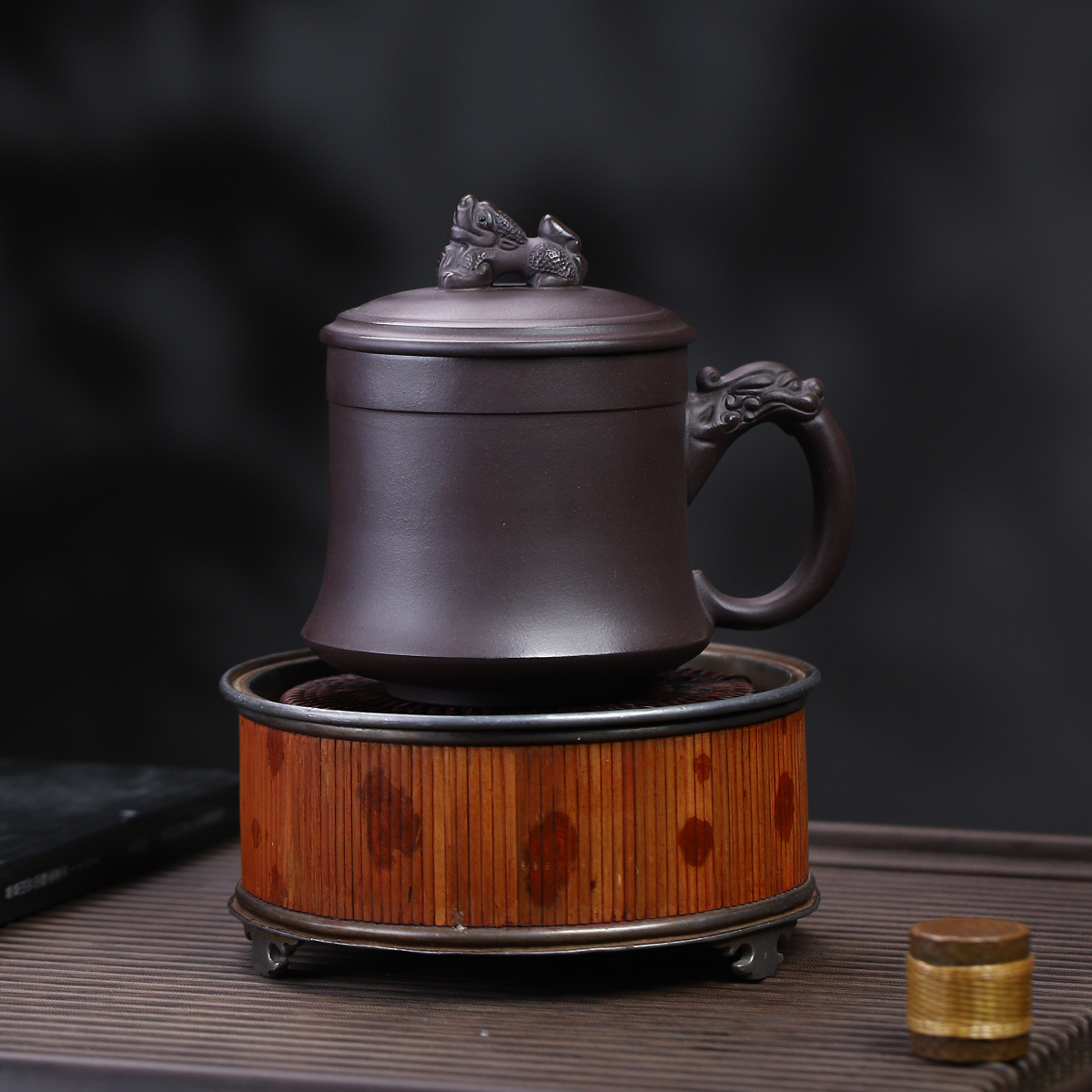  百目紫茄泥 光速 卧虎藏龙 盖杯