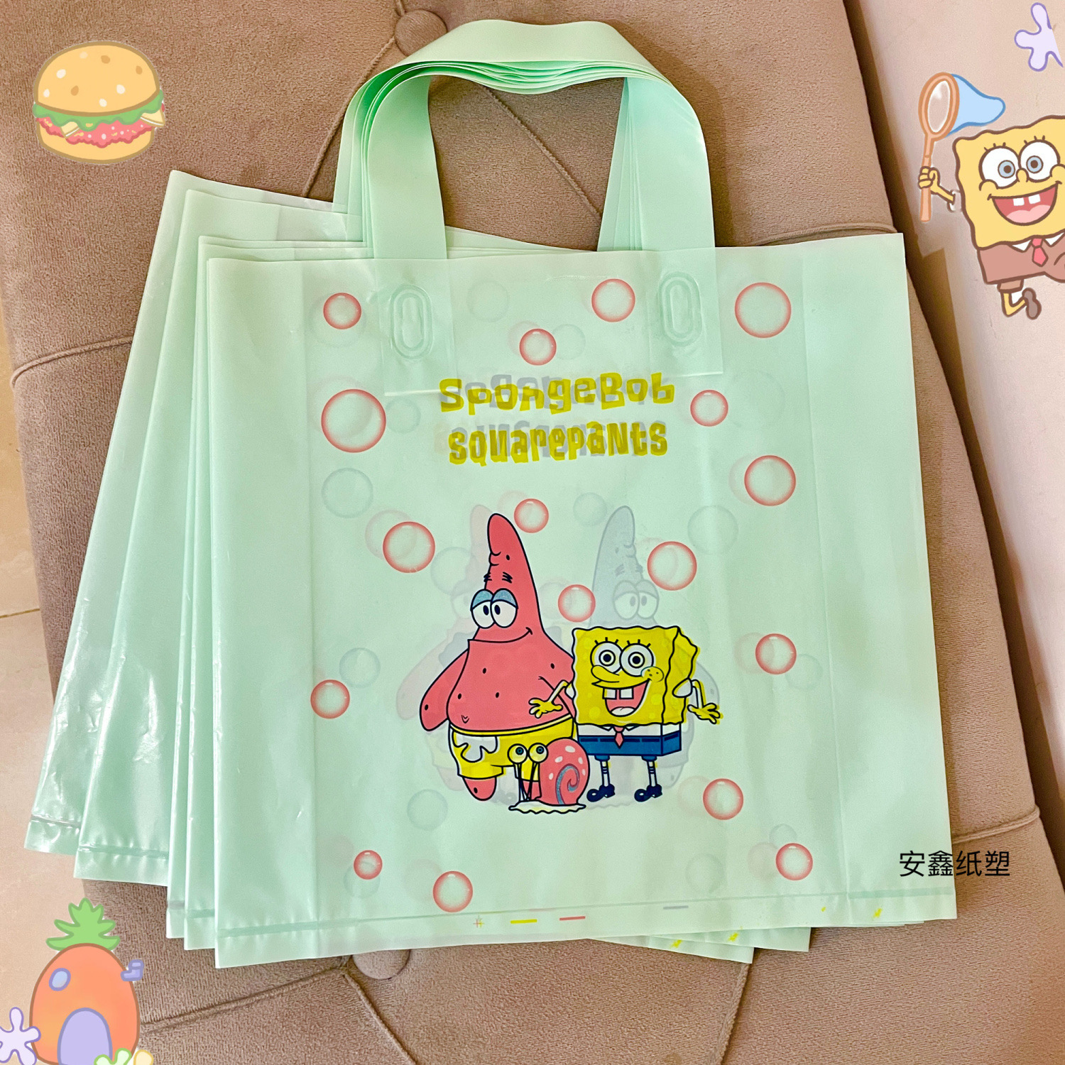 童装海绵BB手提袋