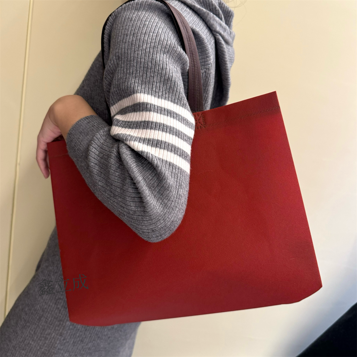 加厚肩背无纺布服装店环保手提袋女装袋子衣服购物袋礼品袋定制