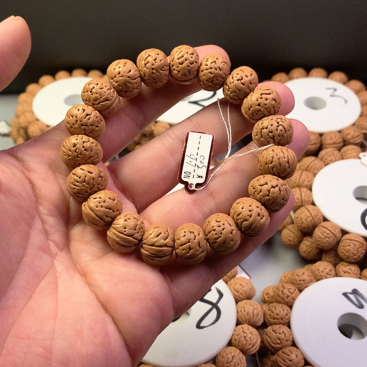 【闪购商品】桃核手串8**.