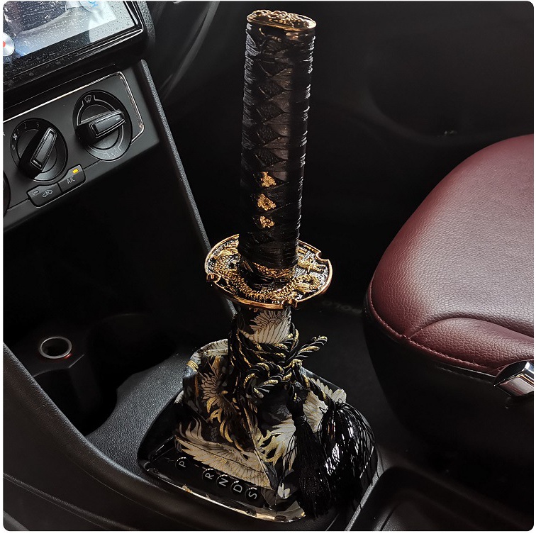 JDM汽车排挡头档把头改装通用个性武士档杆创意手动自动档换档把