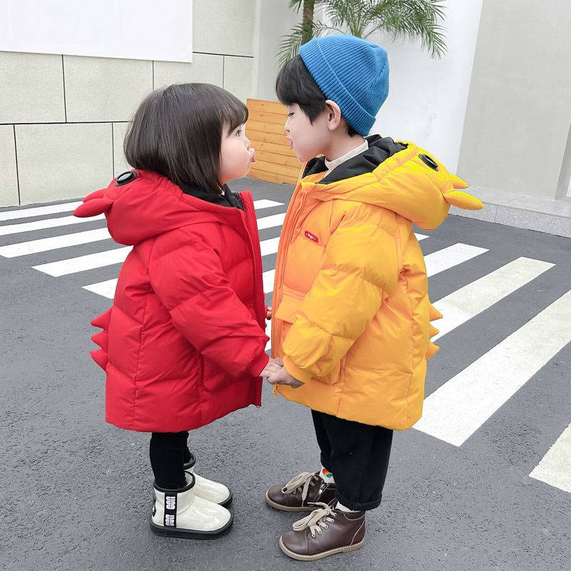 【双12活动】新款儿童羽绒服中长款洋气加厚宝宝装男女2023时尚潮