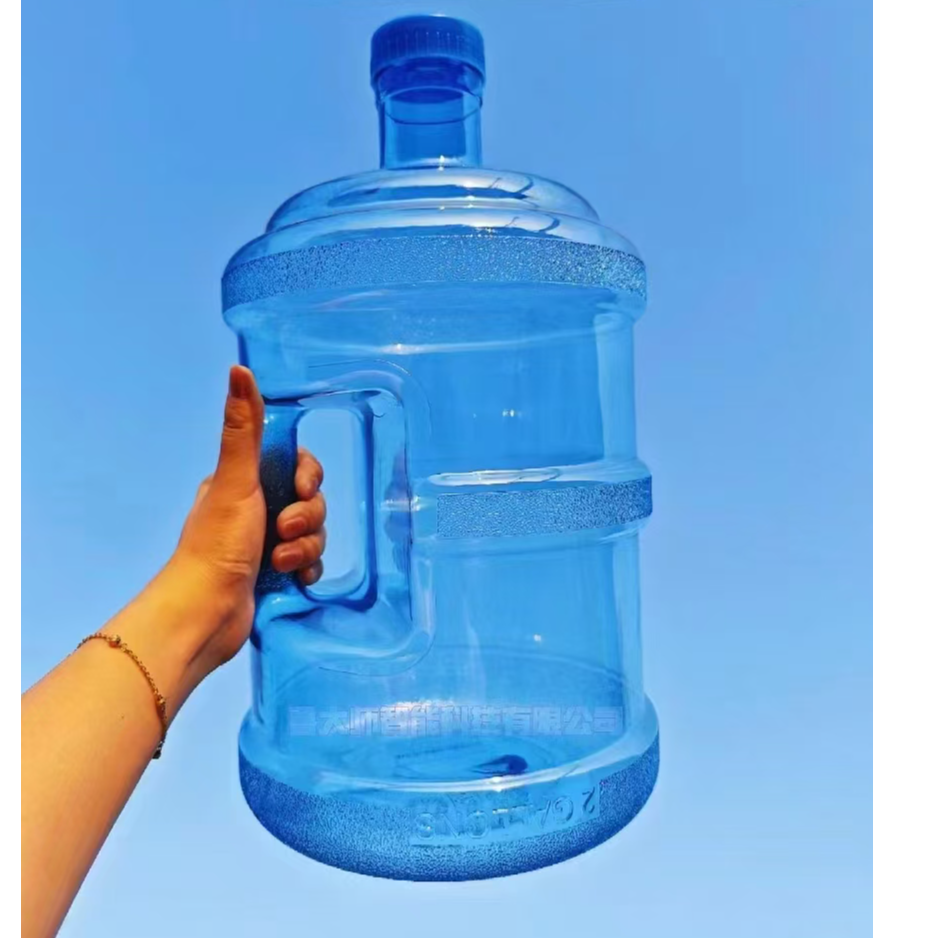 PC7.5升三环款食品级水桶直饮水站一体成型加厚型饮水机桶售水机