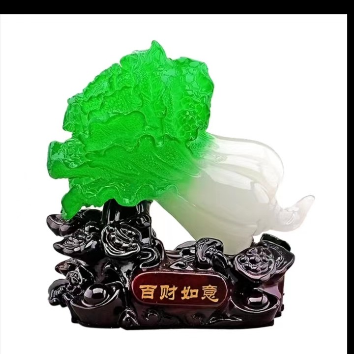 创意白菜汽车摆件车内工艺品保平安车载车上的装饰品高端汽车用品