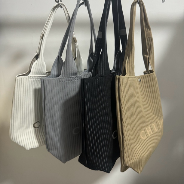 品牌库存！手提单肩针织厚实托特包！