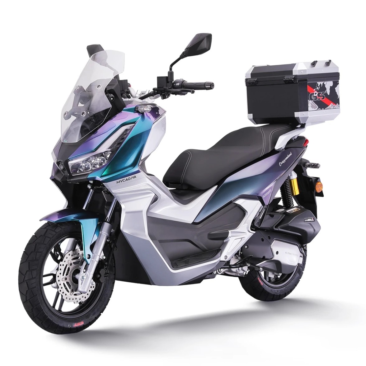 卡吉瓦周末疯超值版150水冷四气门踏板摩托裸配