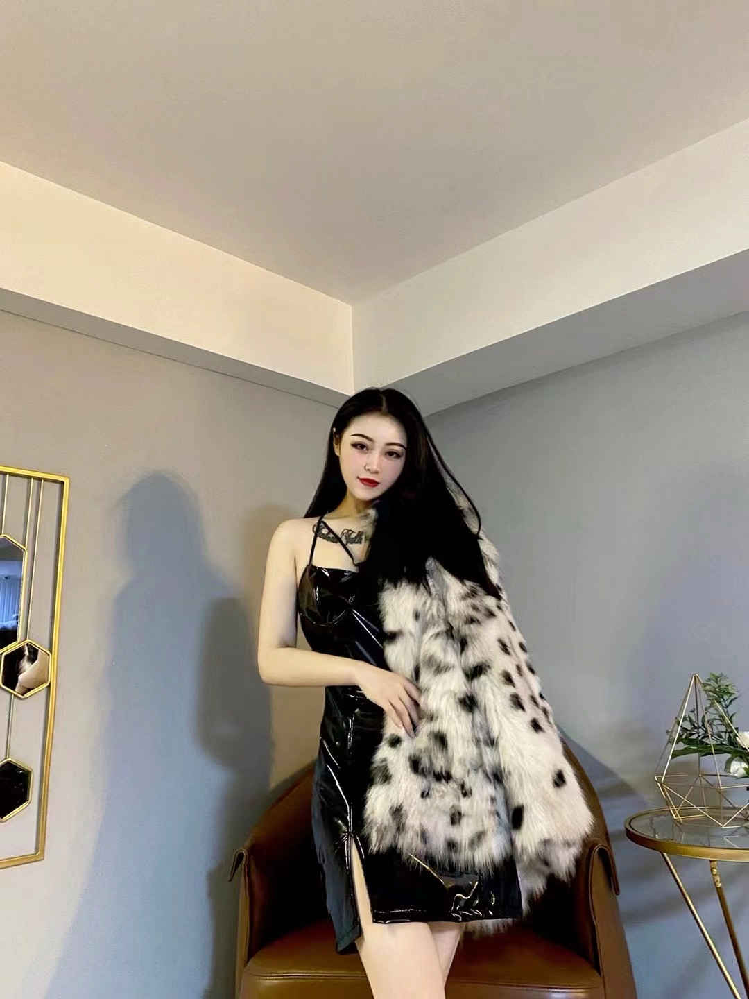 小阿佳！Vintage 毛毛外套