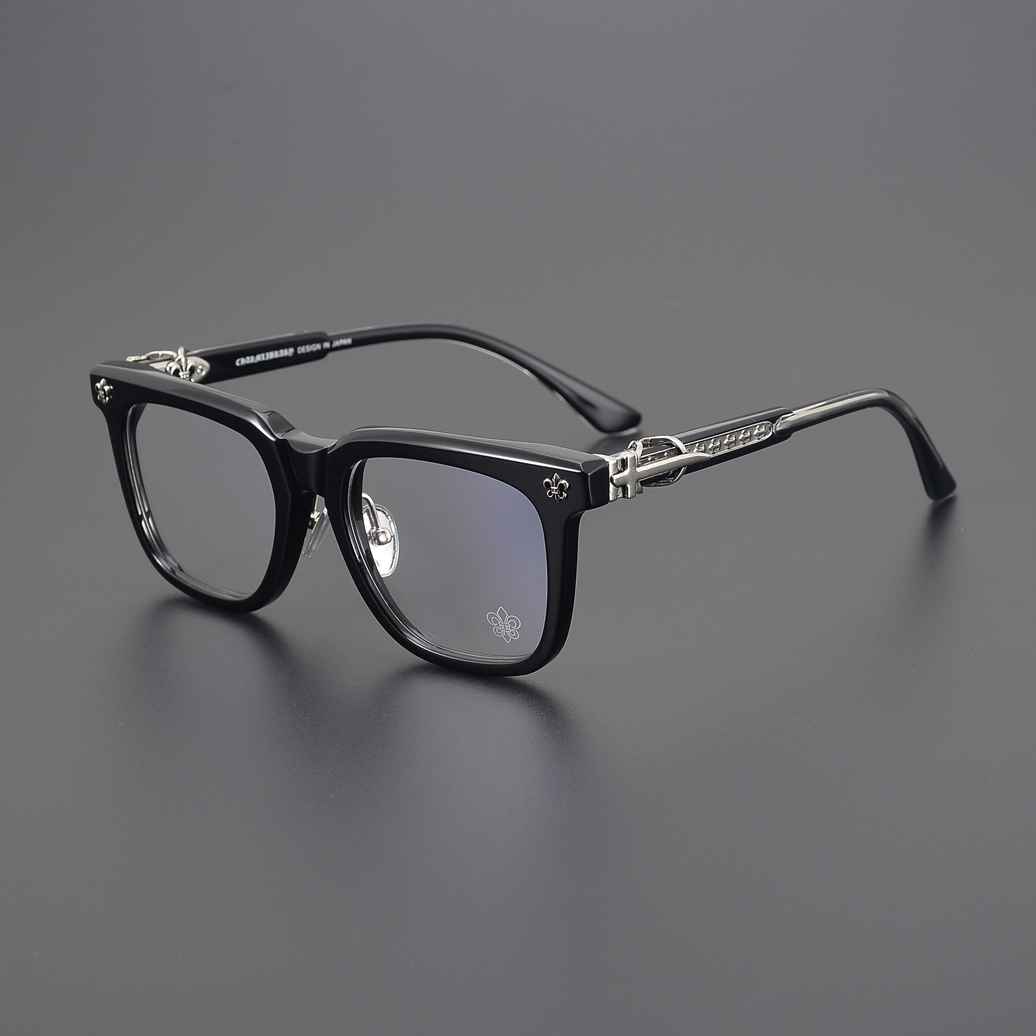 钛刀限量手工眼镜框男近视眼镜架女复古陆地眼眶大框明星同款眼镜