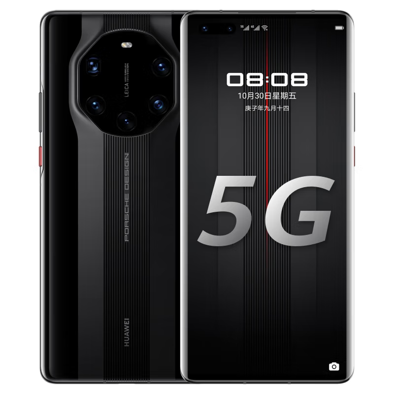 99新 Huawei/华为 Mate40RS保时捷全网通5G麒麟9000处理器曲面屏