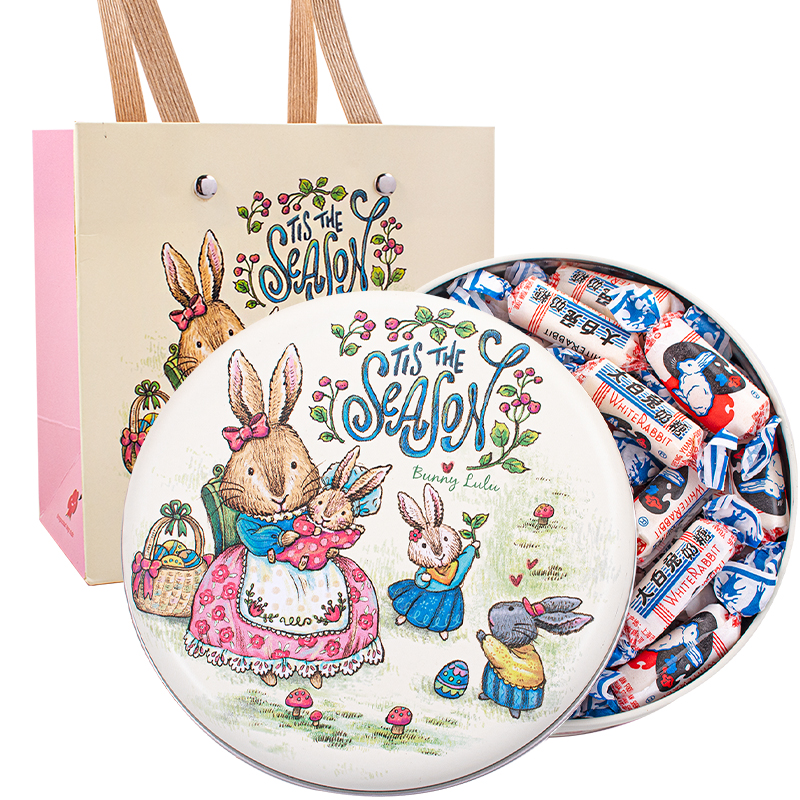 大白兔 奶糖多口味可选350g零食礼盒装送女友甜蜜节日礼物即食