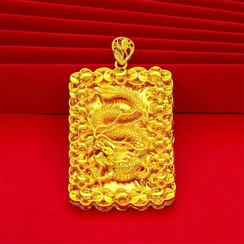 合金吊坠 （龙牌吊坠）时尚百搭潮流个性霸气吊坠                 