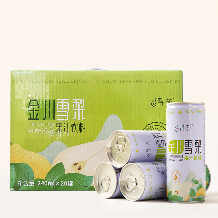 梨越金川雪梨果汁饮料240ml*20