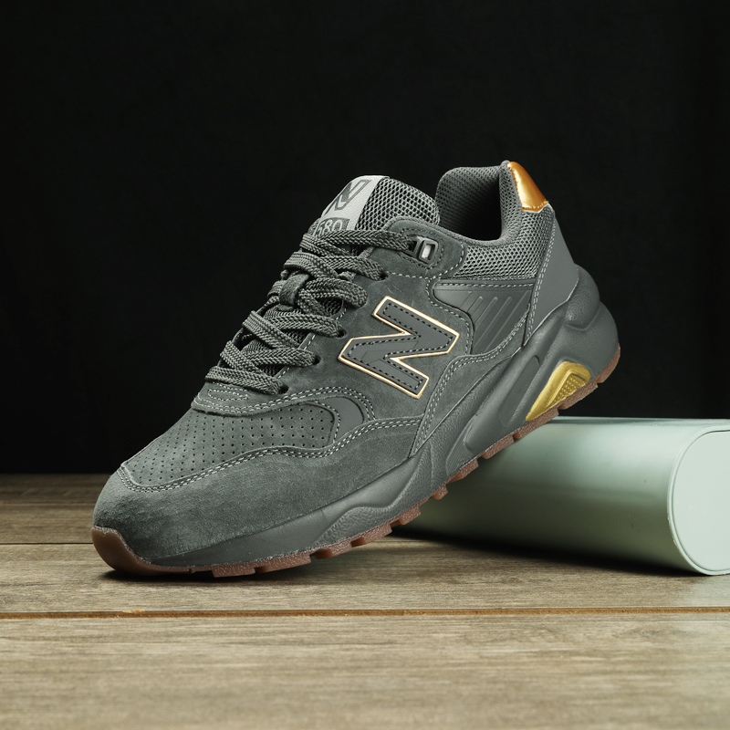 新百伦正品男鞋秋冬季新款皮面防水软底复古运动鞋男士休闲旅游鞋
