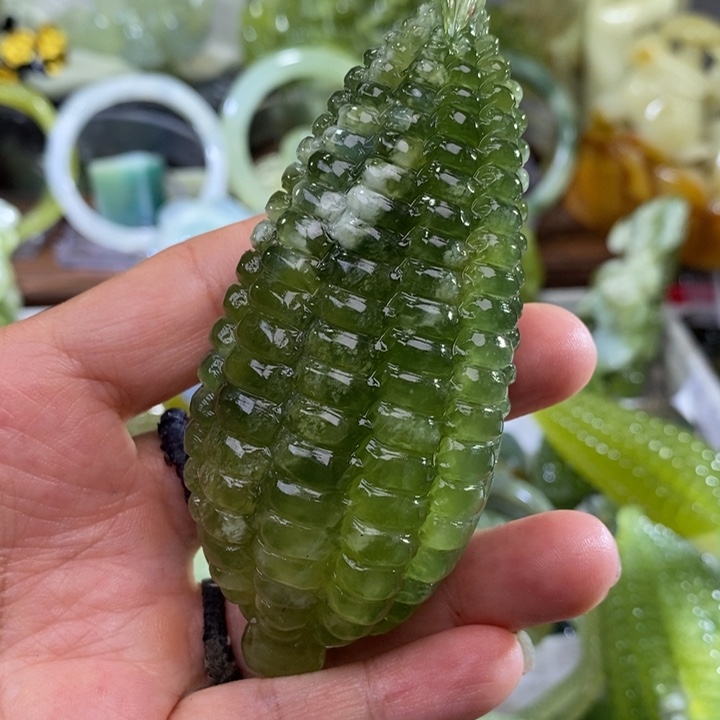 岫玉岫玉手把未镶嵌