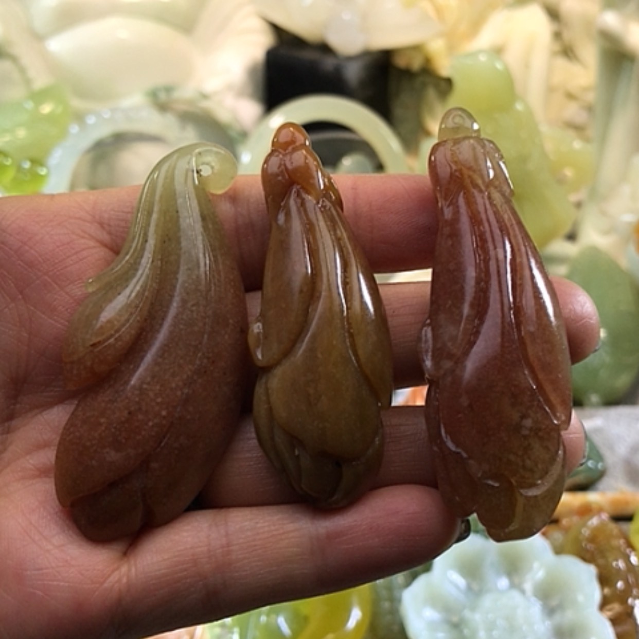 【闪购商品】岫玉吊坠未镶嵌