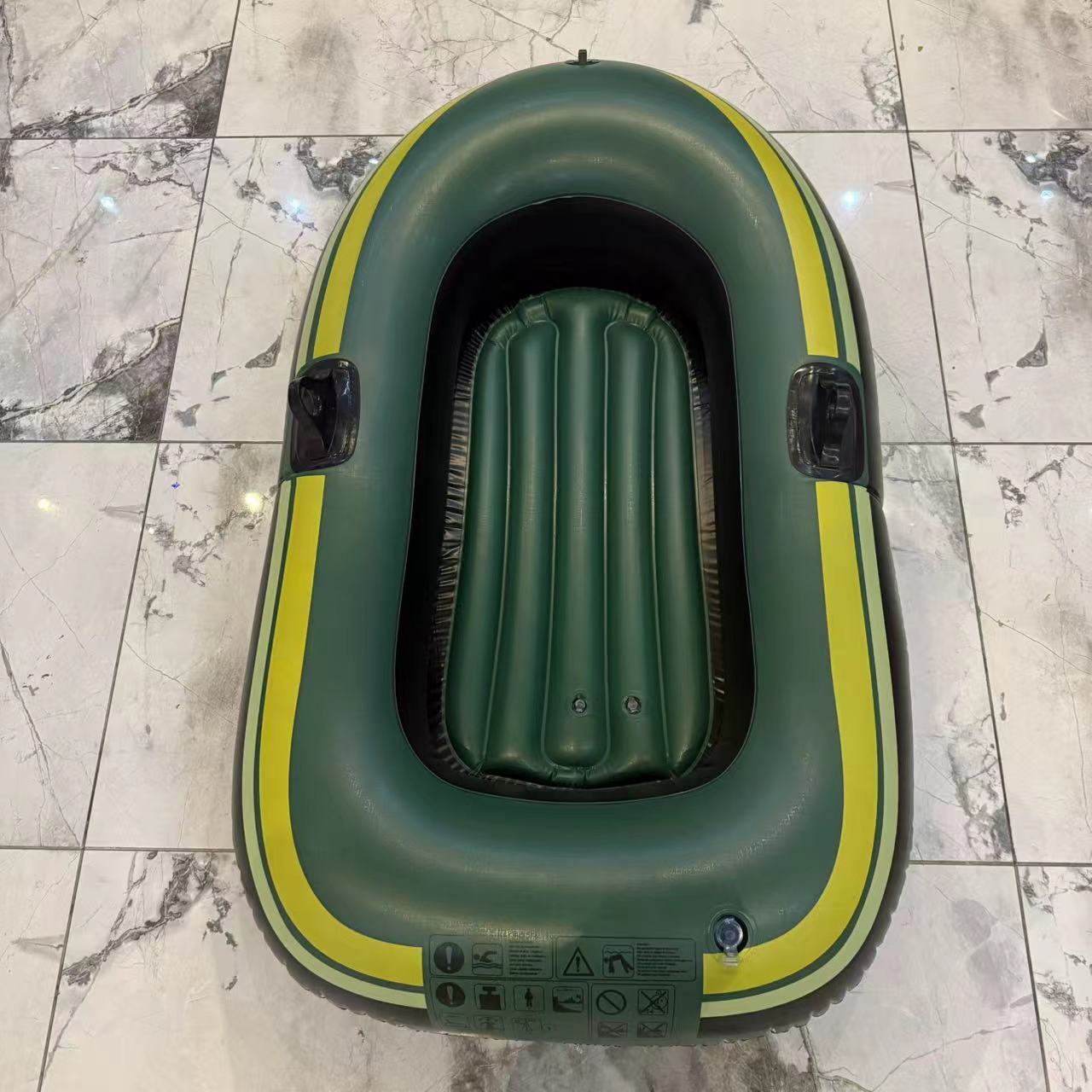 户外单人双人折叠充气船皮划艇气垫船耐磨钓鱼船