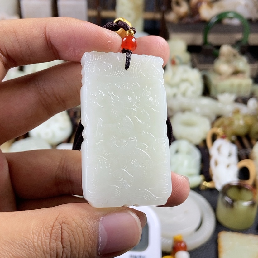 【闪购商品】和田玉挂件未镶嵌道***Y