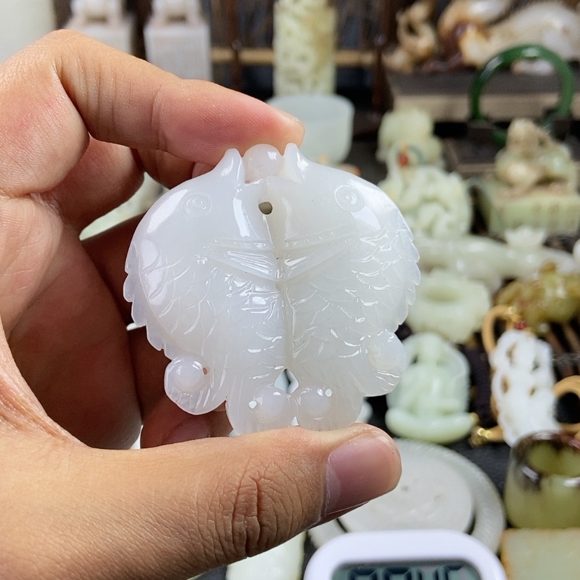 【闪购商品】和田玉挂件未镶嵌功*