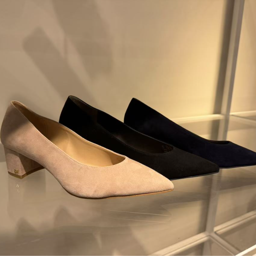 STUART WEITZMAN尖头简约高跟鞋跟高5cm KLARA 50 BLOCK PUMP